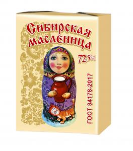 Спред растительно-сливочный «Сибирская масленица»