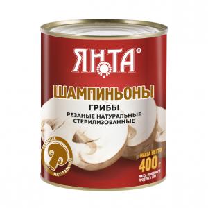 Шампиньоны резаные "Янта"