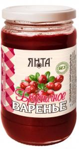Варенье брусничное "Янта"