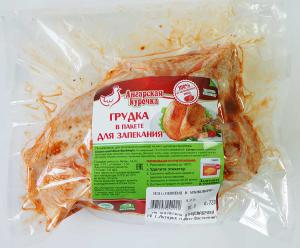 Грудка в пакете для запекания