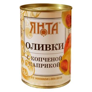 Оливки фаршированные наполнителем "Паприка копченая"
