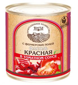 Фасоль красная в томатном соусе