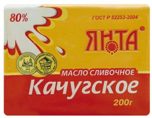 Масло сливочное "Качугское"