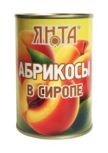 Абрикосы консервированные в сиропе Янта
