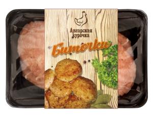 Биточки из мяса цыплят-бройлеров