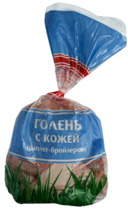 Голень с кожей цыпленка бройлера