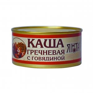 Каша гречневая с говядиной