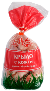 Крыло с кожей цыплят-бройл Крыло с кожей цыплят-бройл