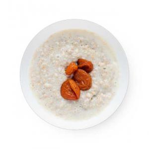 Овсяная  каша с курагой