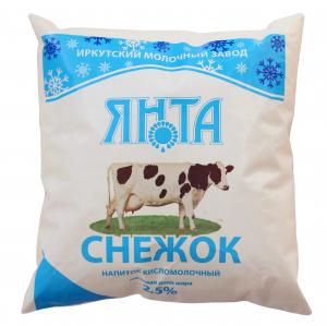 Напиток кисломолочный йогуртный с сахаром "Снежок"