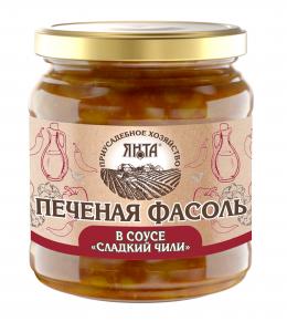 Фасоль печеная в соусе "сладкий чили"