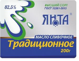 Масло сливочное "Традиционное"