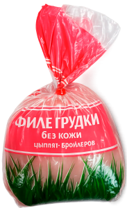 Филе грудки без кожи цыплят-бройл