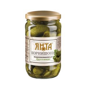 Корнишоны маринованные хрустящие
