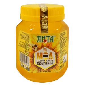 Мед подсолнечниковый "Янта"